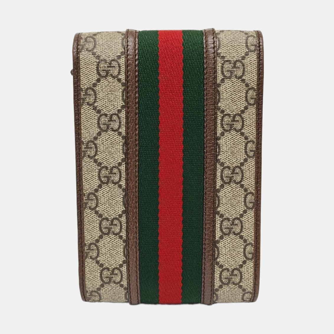 Ophidia Mini Monogram Coated Canvas Beige