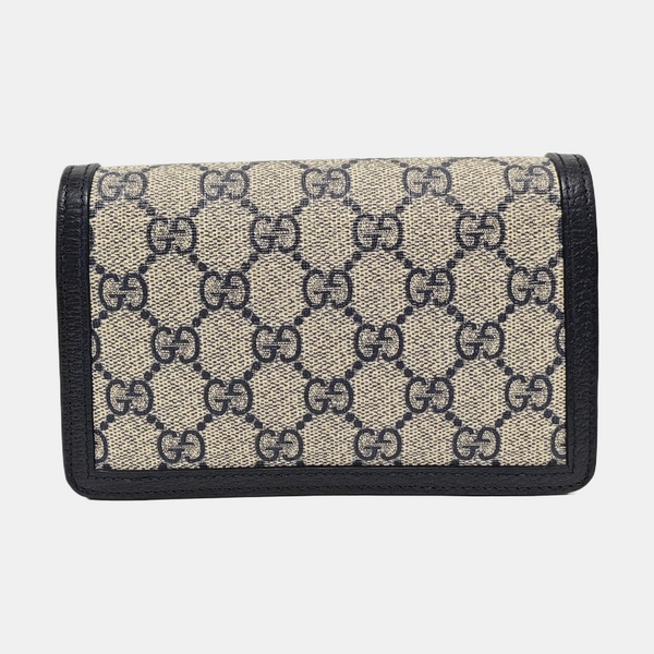 Dionysus Super Mini Monogram Coated Canvas Beige