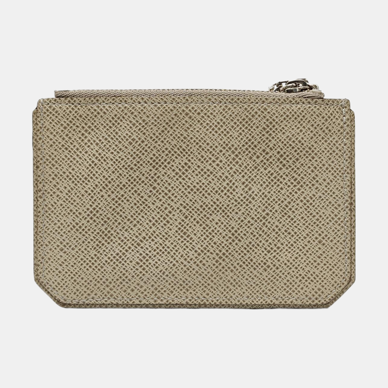 Calfskin Key Pouch Gray