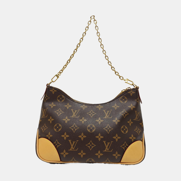 BOULOGNE Monogram Coated Canvas Brown