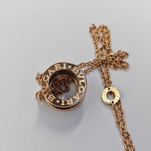 B.ZERO1 18k Rose Gold Necklace