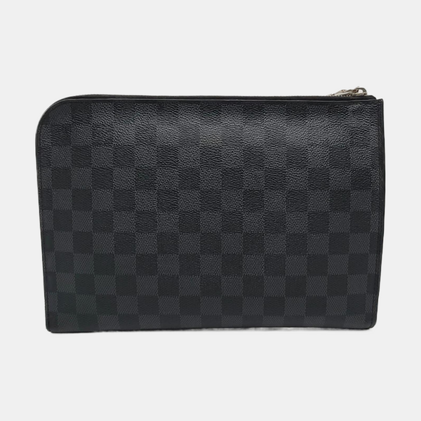 JOUR PM Damier Graphite Coated Canvas Gray