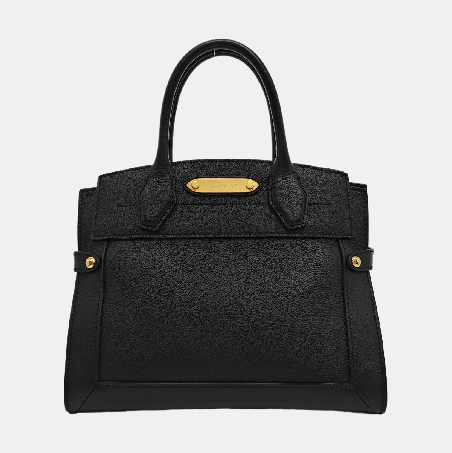 CITY STEAMER PM Calfskin Black