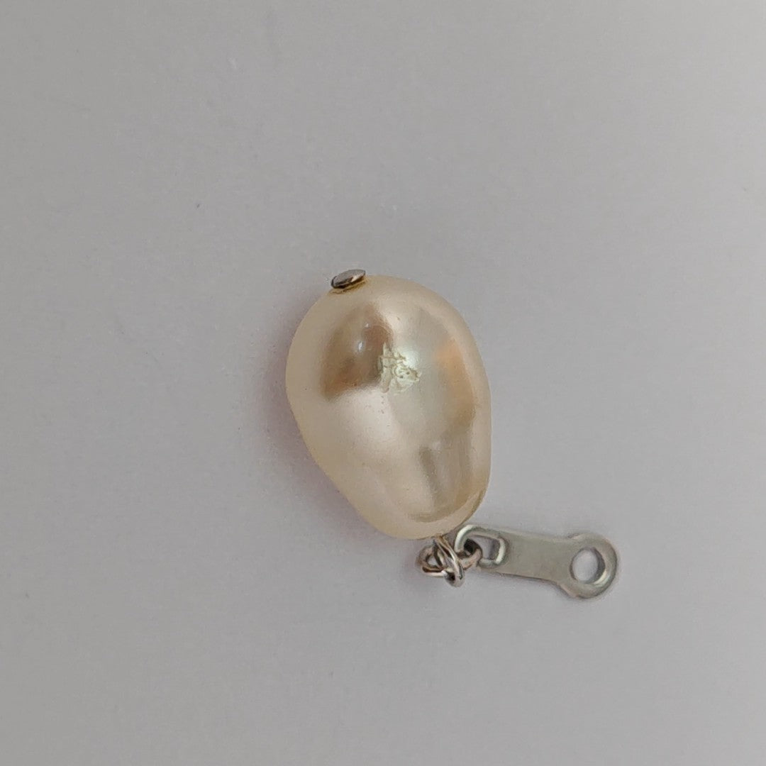 Metal Silver Earrings