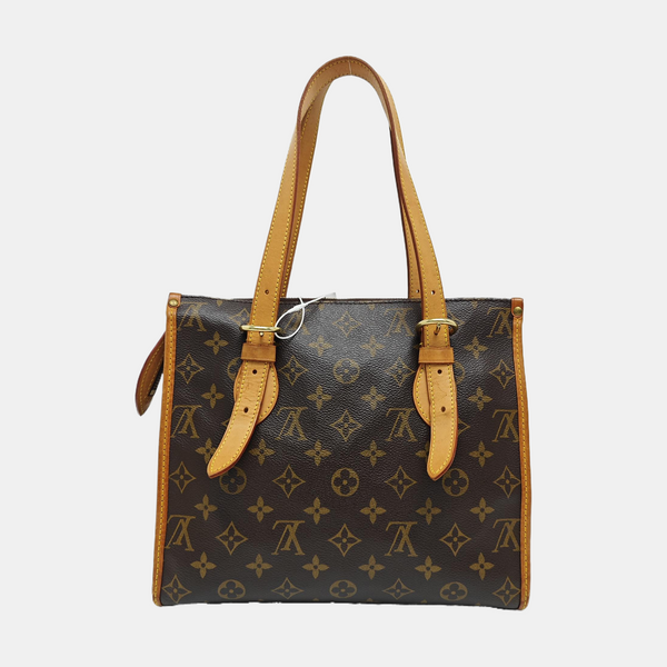 POPINCOURT Monogram Coated Canvas Brown