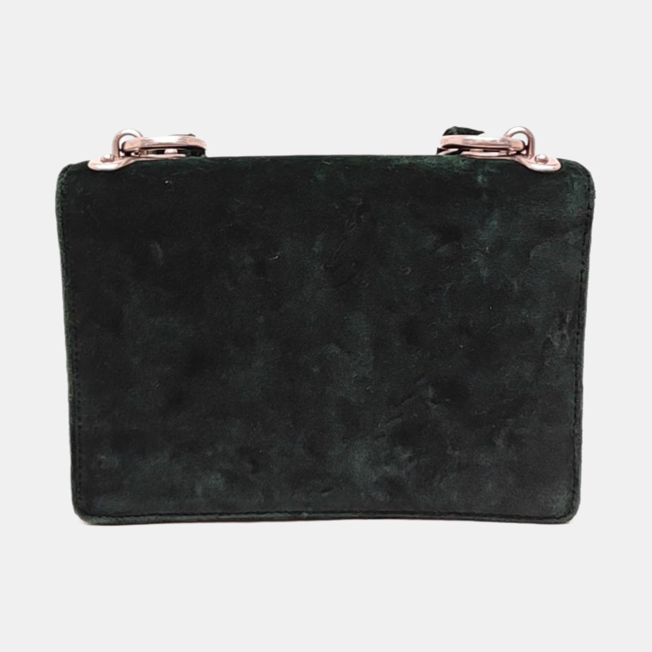 Velvet Shoulder Bag Green