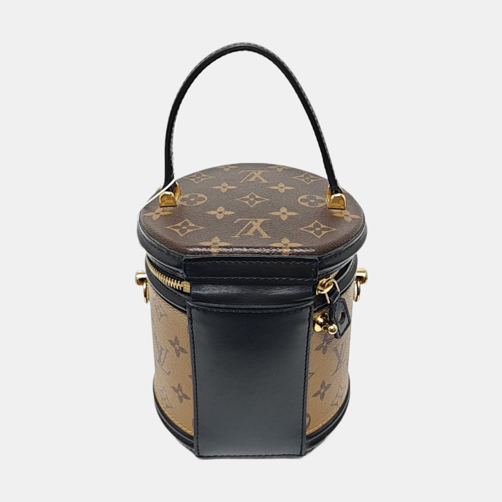 CANNES PM Monogram Coated Canvas Brown