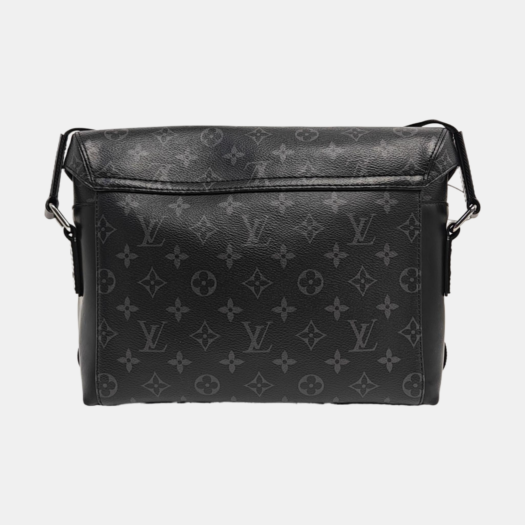 VOYAGER PM Monogram Coated Canvas Black