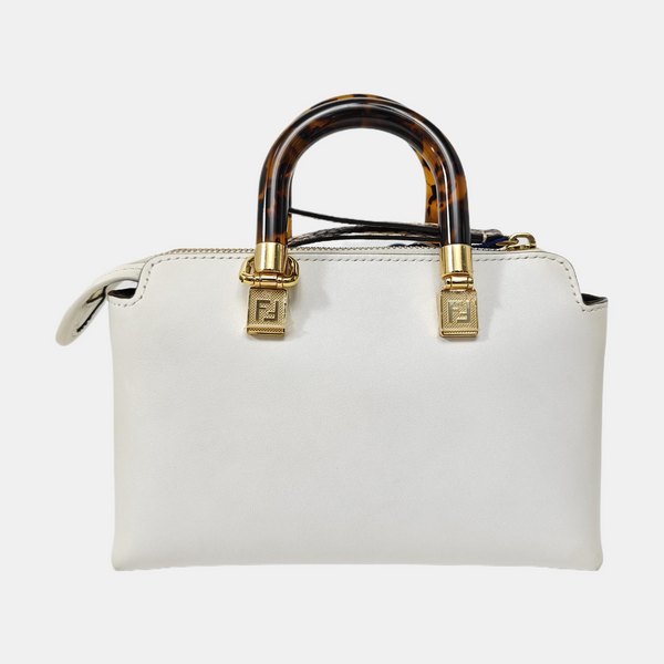 Calfskin Shoulder Bag Mini White