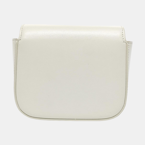 TRIOMPHE Mini Calfskin White