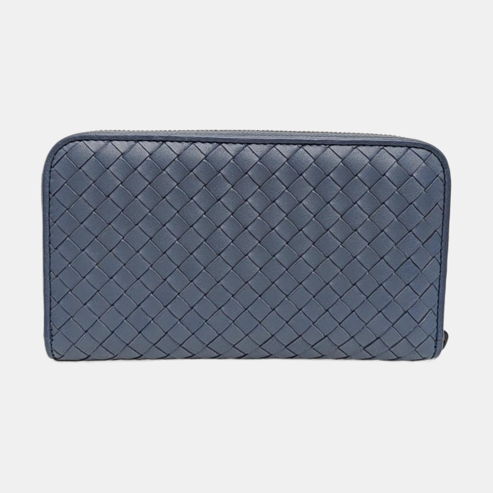 Lambskin Wallet Blue
