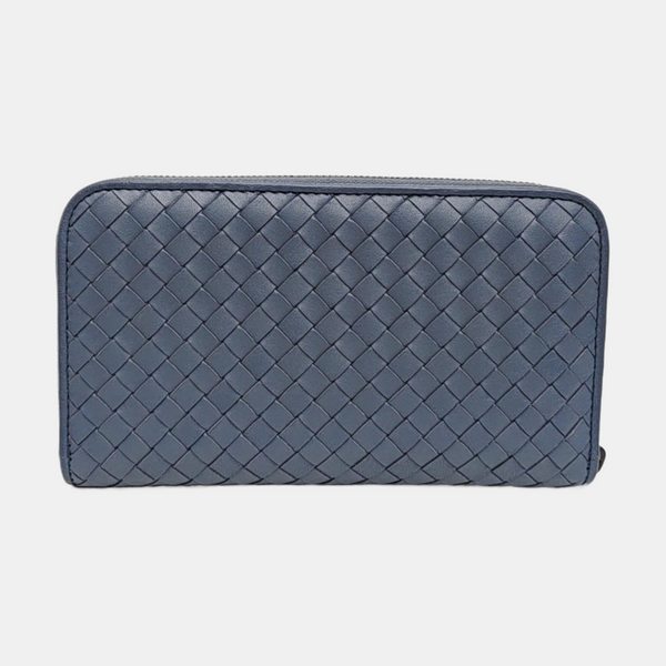 Lambskin Wallet Blue