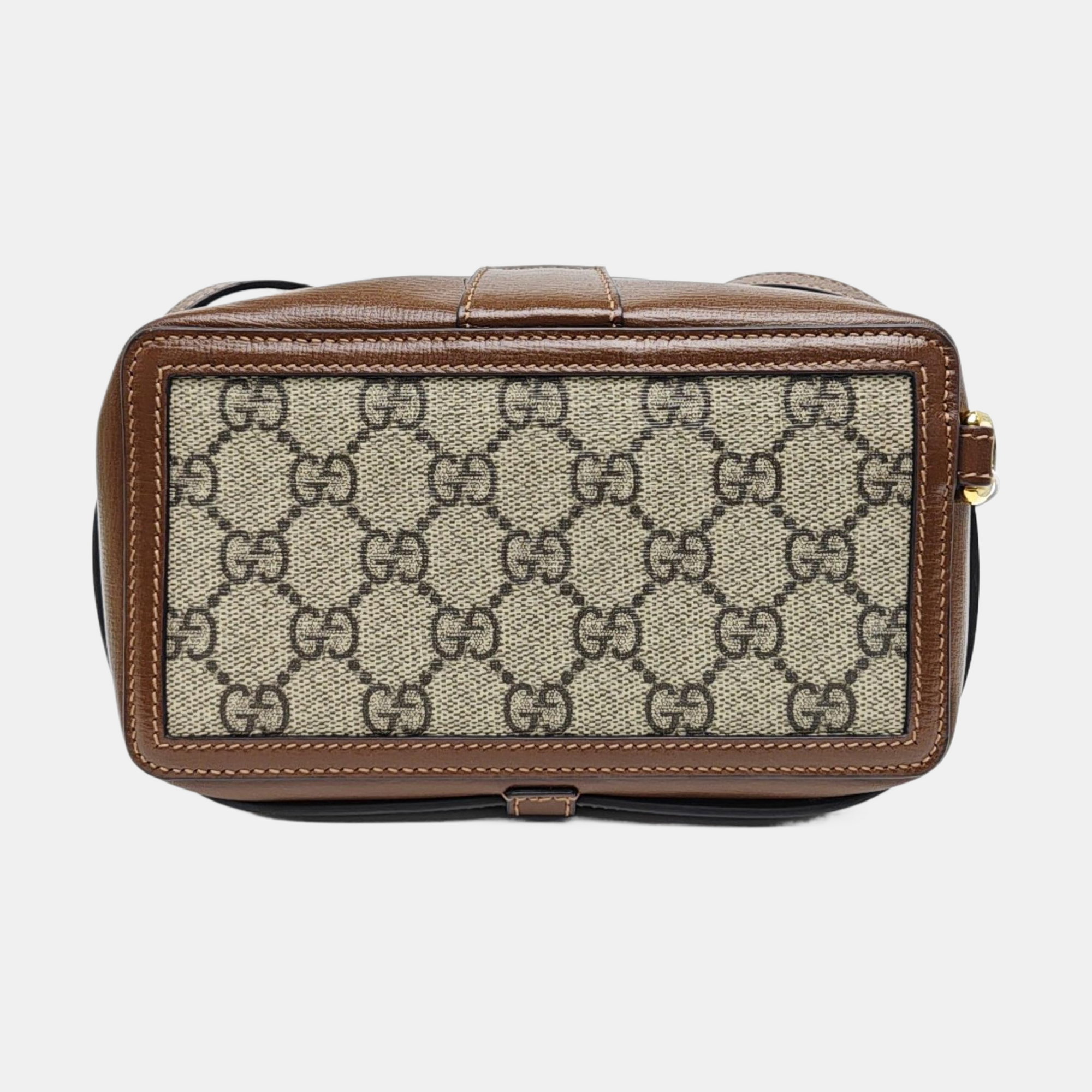 Monogram Coated Canvas Shoulder Bag Mini Multicolor
