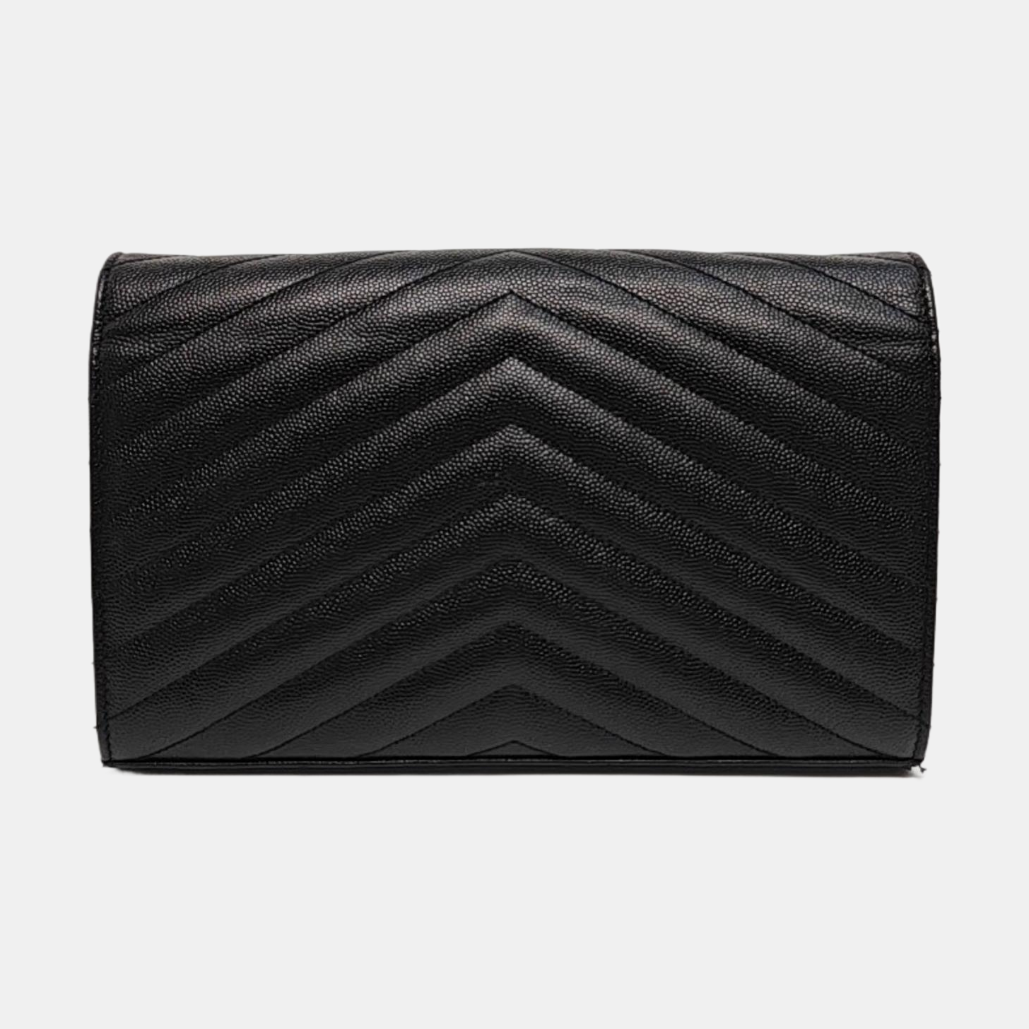 MONOGRAM Medium Chevron Calfskin Black