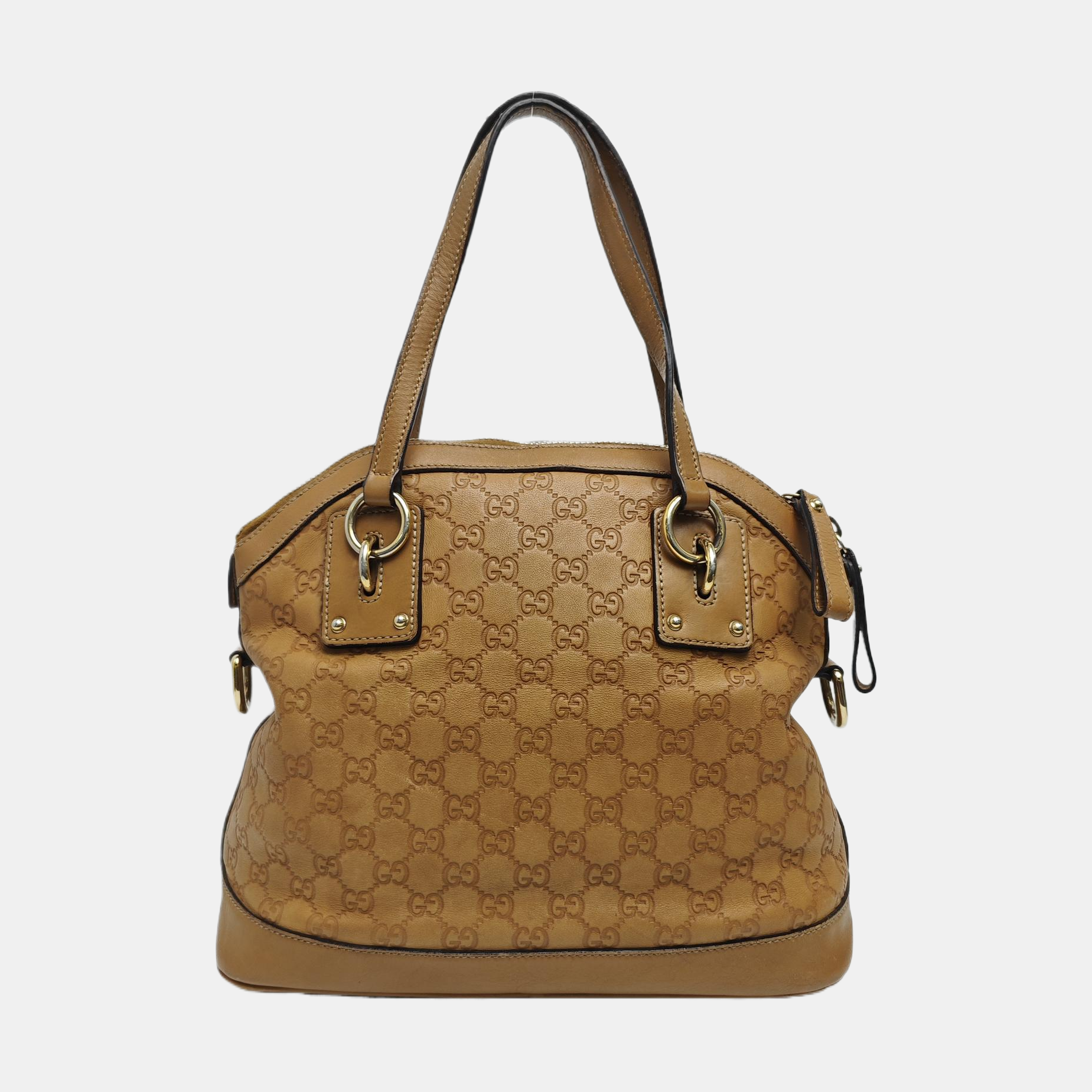 Ligne Shima Monogram Calfskin Brown