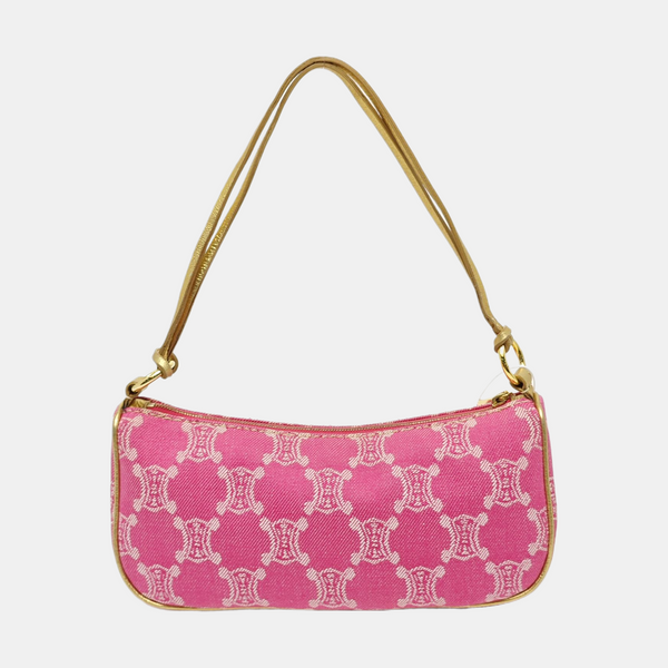 Canvas Top Handle Bag Red