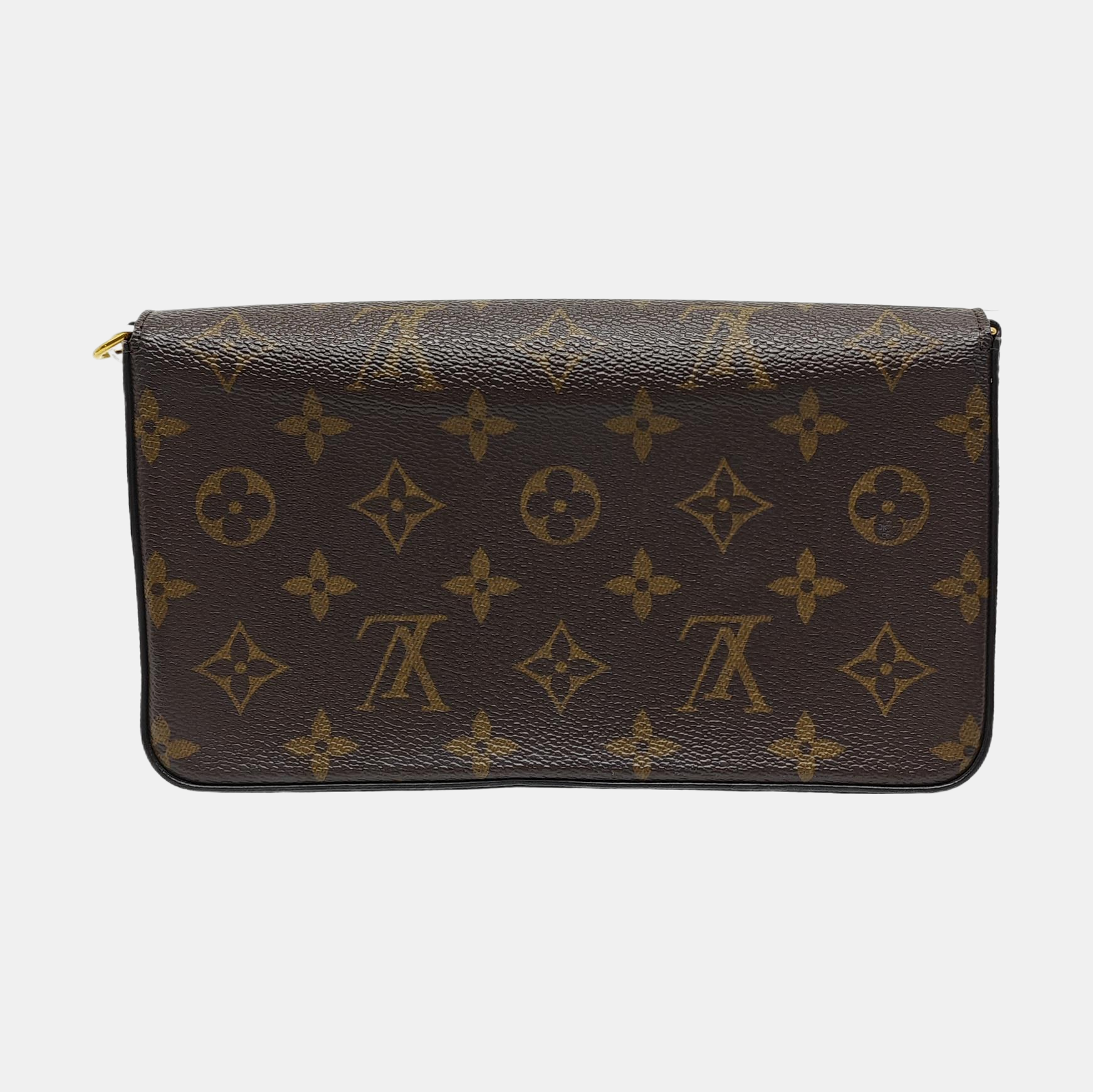 FÉLICIE Monogram Coated Canvas Brown