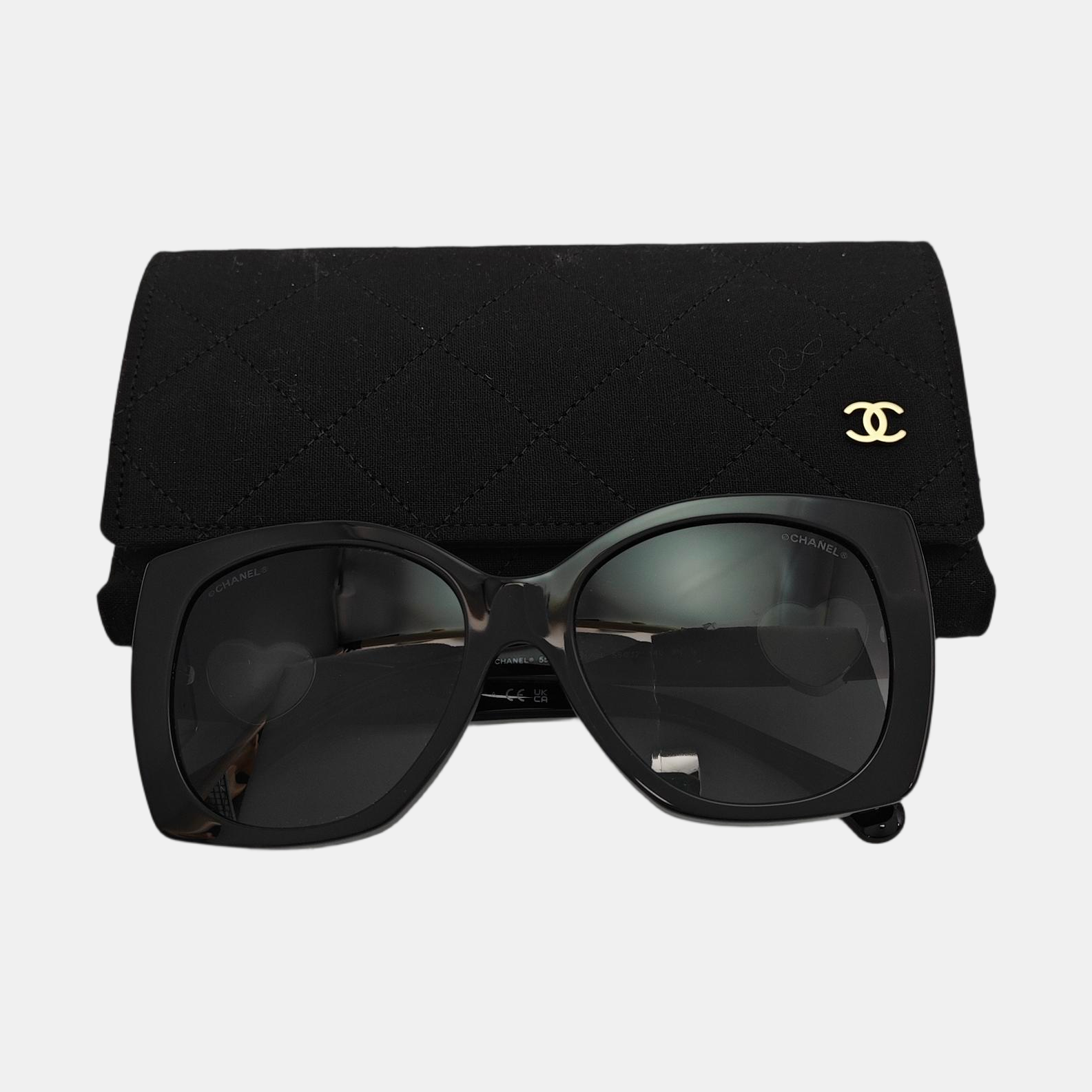 Synthetic Sunglasses Black
