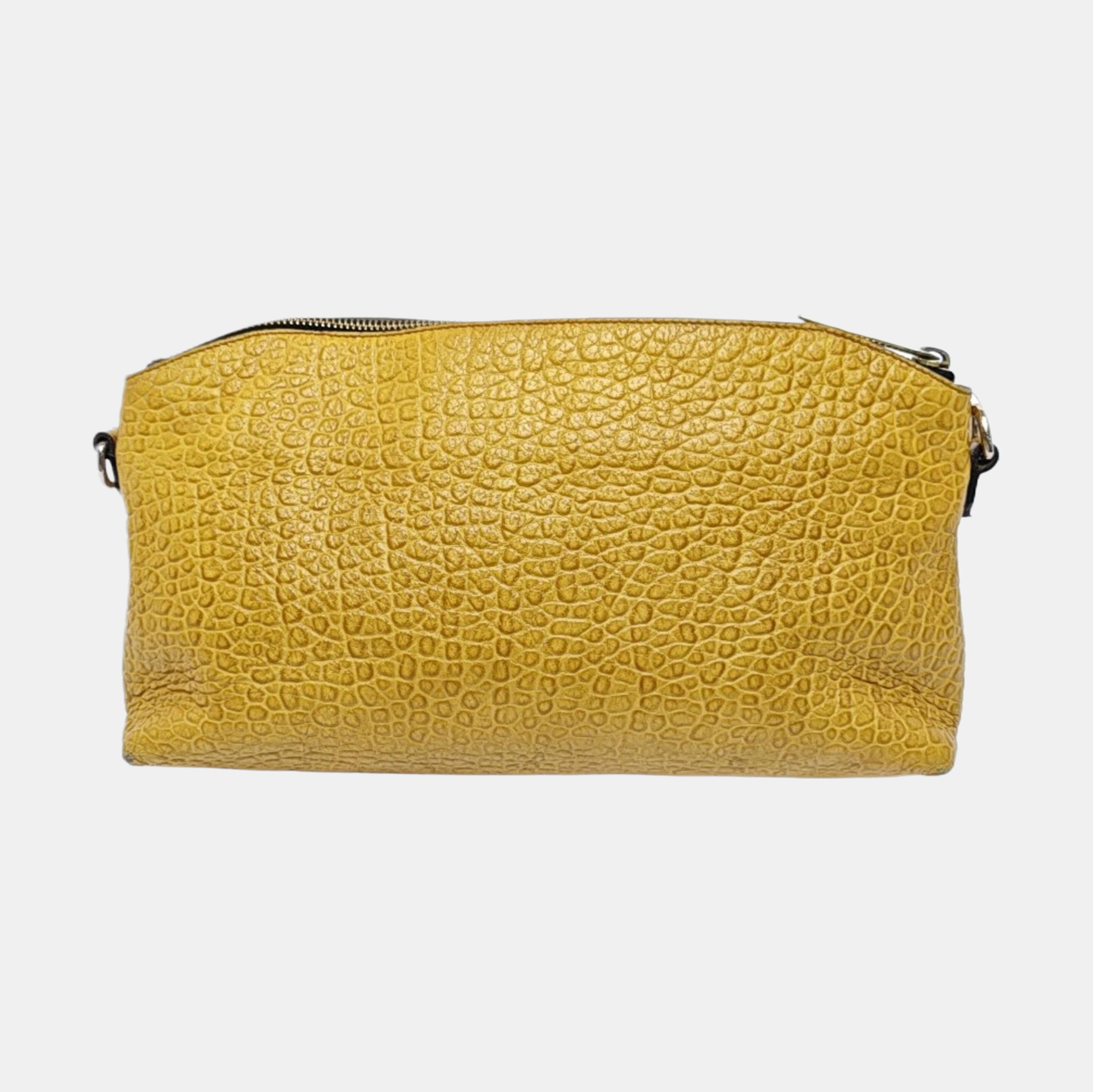 Calfskin Crossbody Bag Yellow