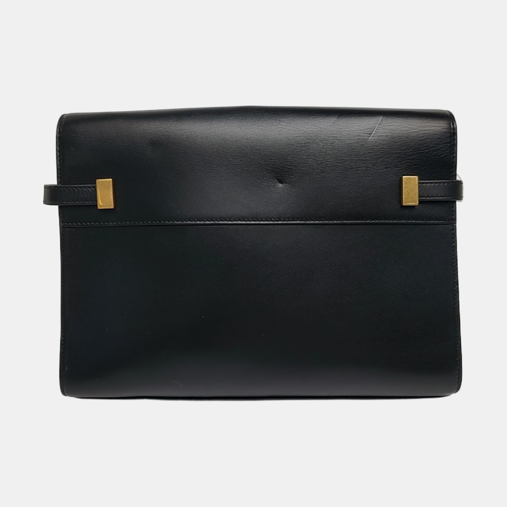 MANHATTAN Medium Calfskin Black