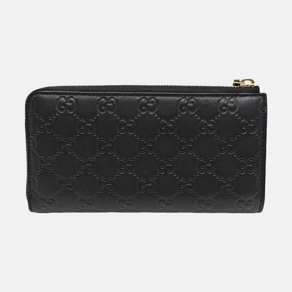 Monogram Calfskin Wallet Black