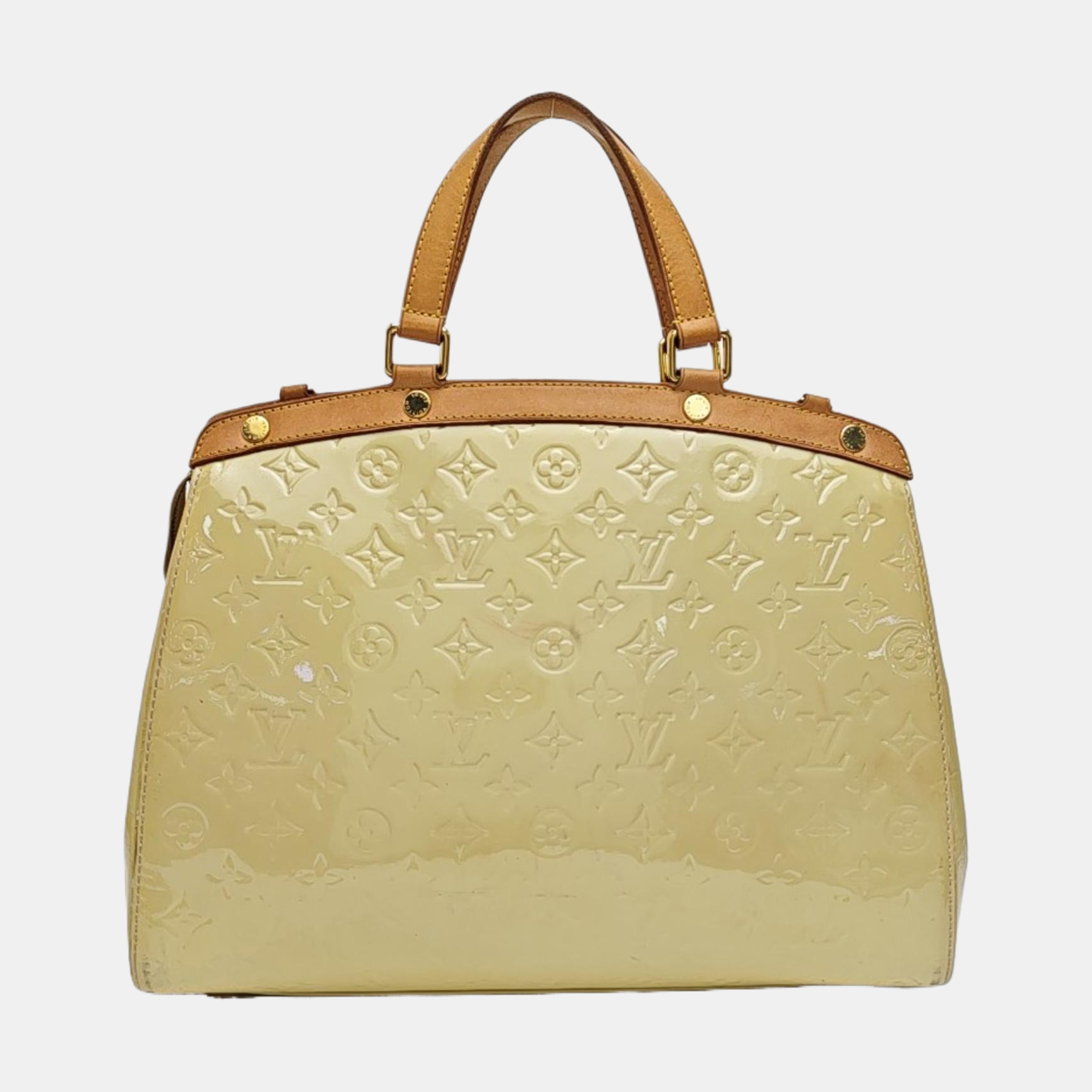 BREA Monogram Patent Leather Yellow