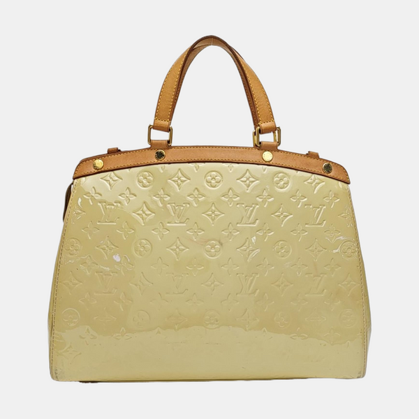 BREA Monogram Patent Leather Yellow
