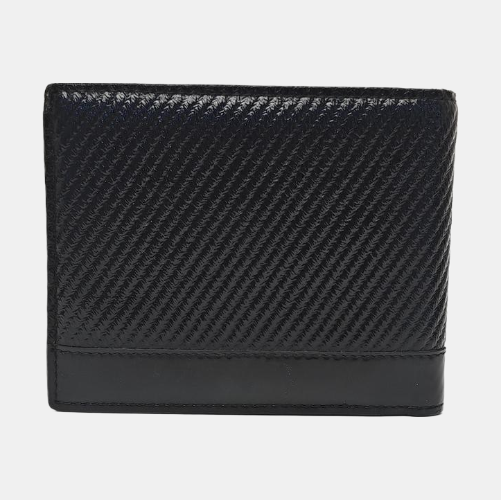 Patent Leather Wallet Black