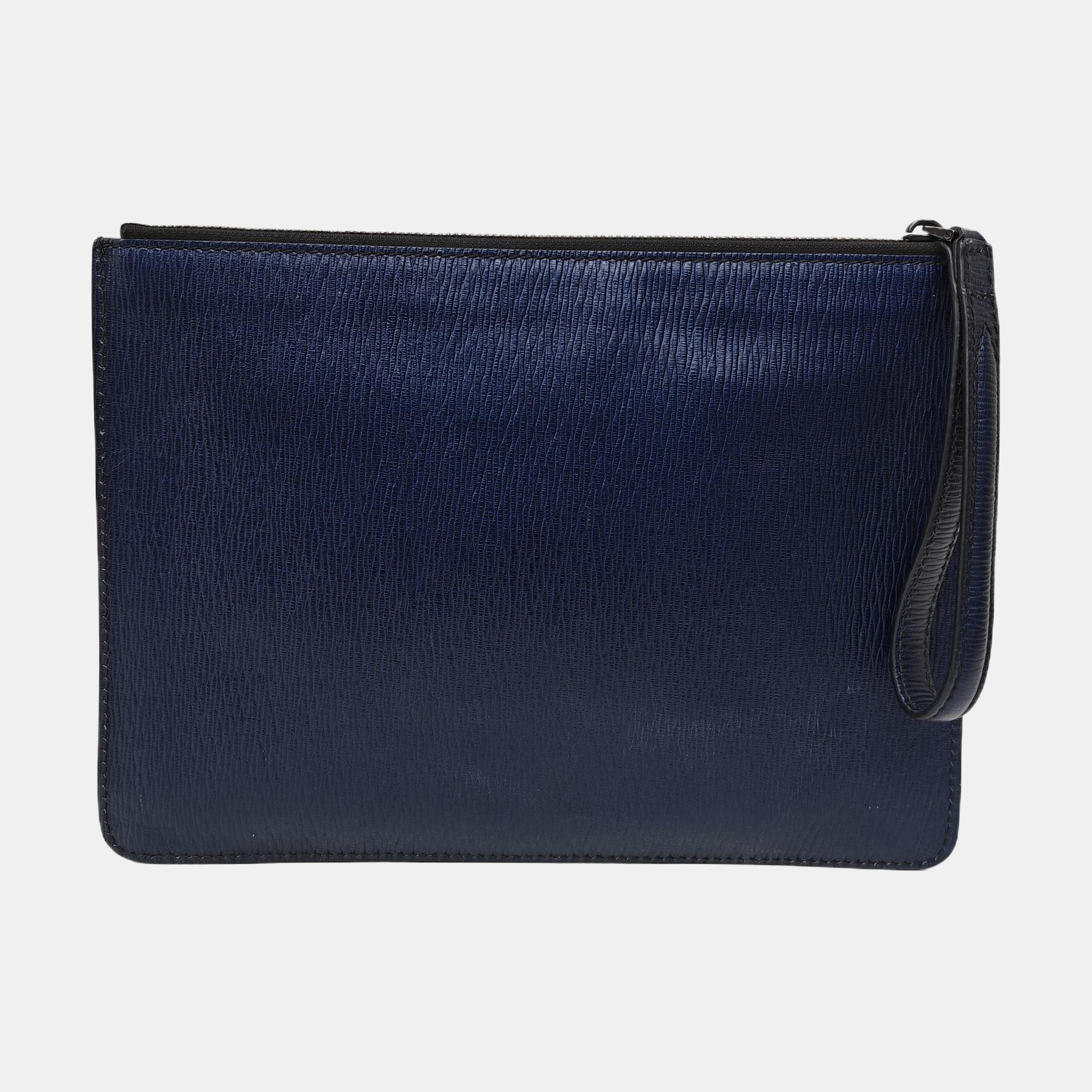 Calfskin Clutch Blue