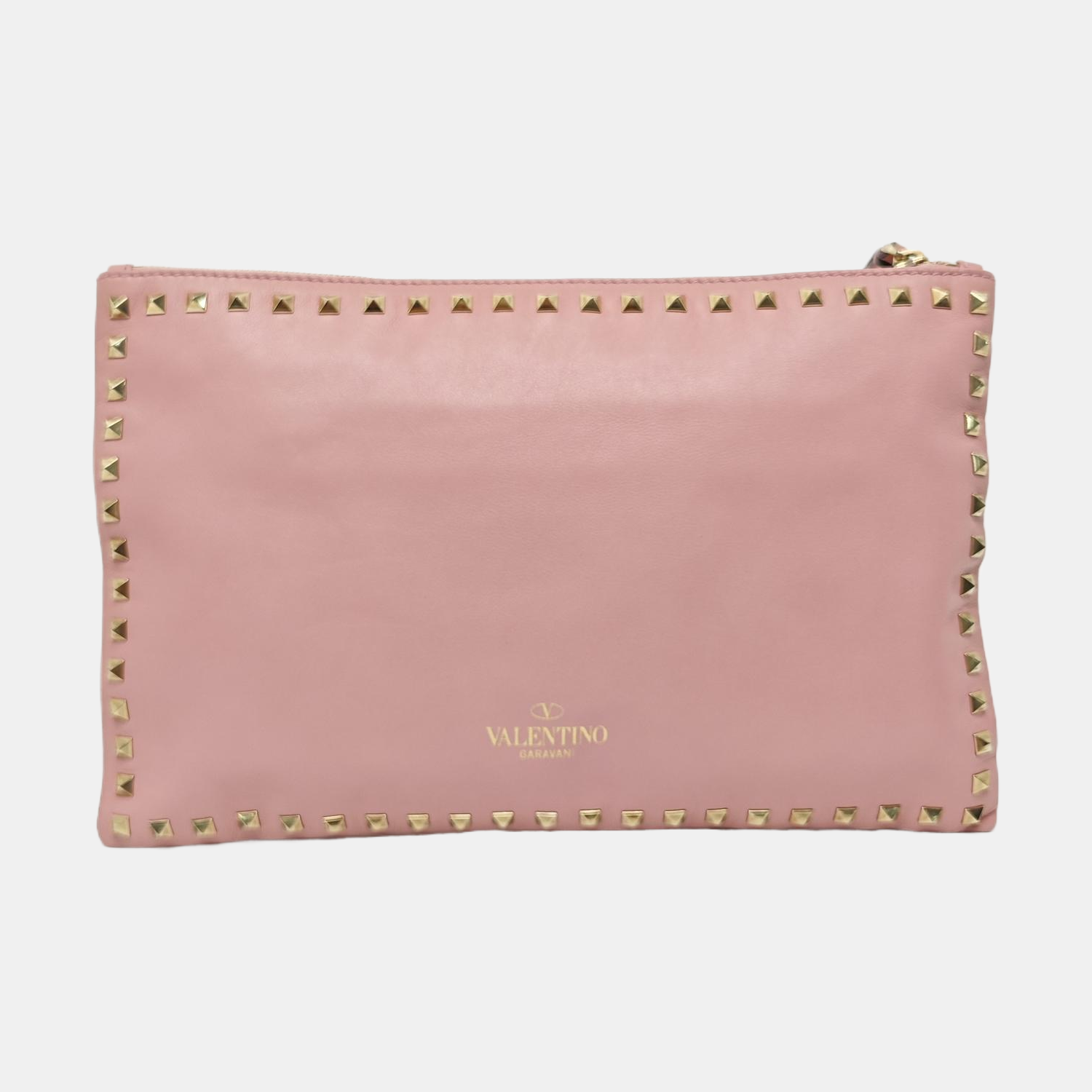 Rockstud Calfskin Pink