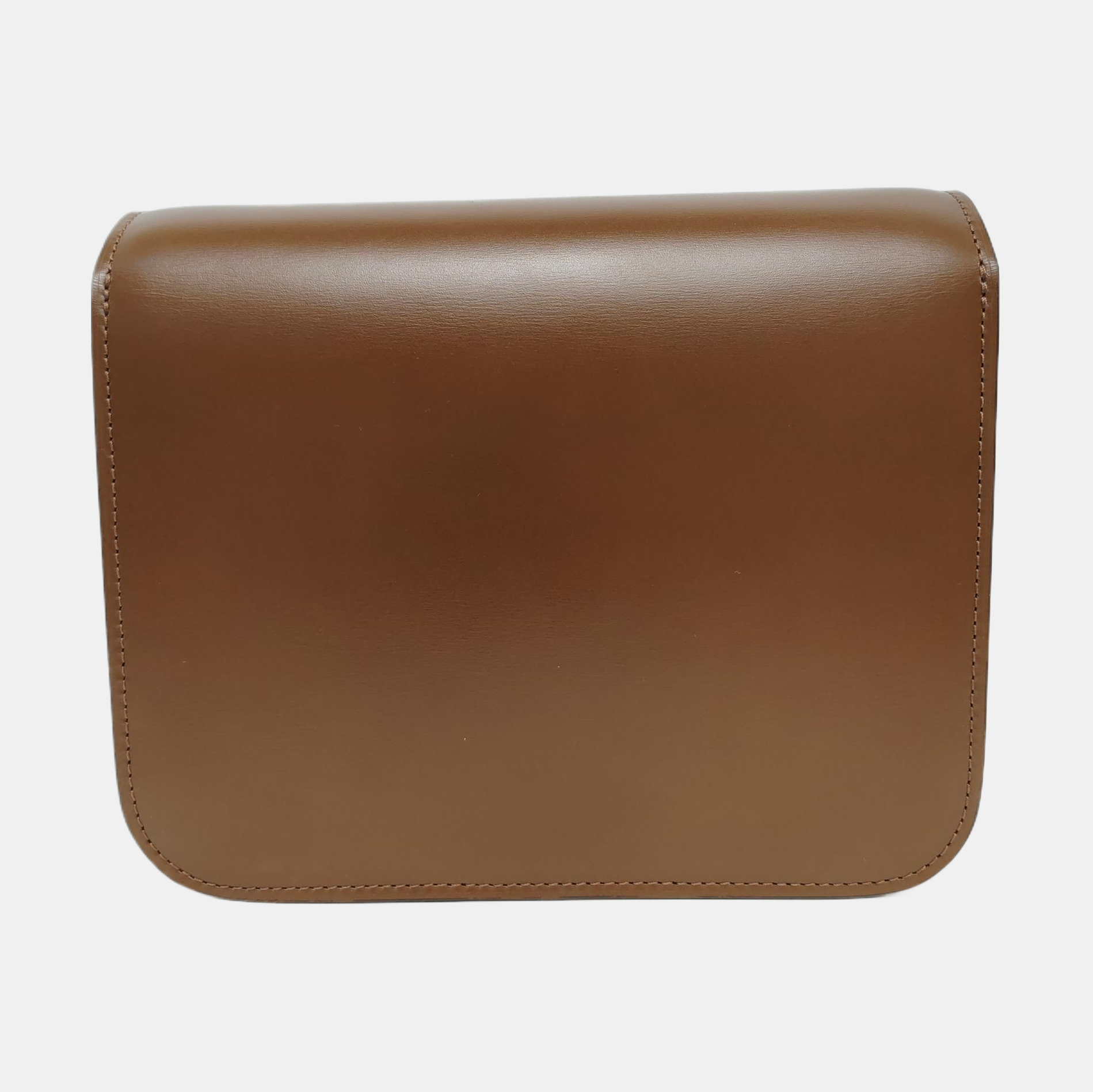 CLASSIC BOX Small Calfskin Brown