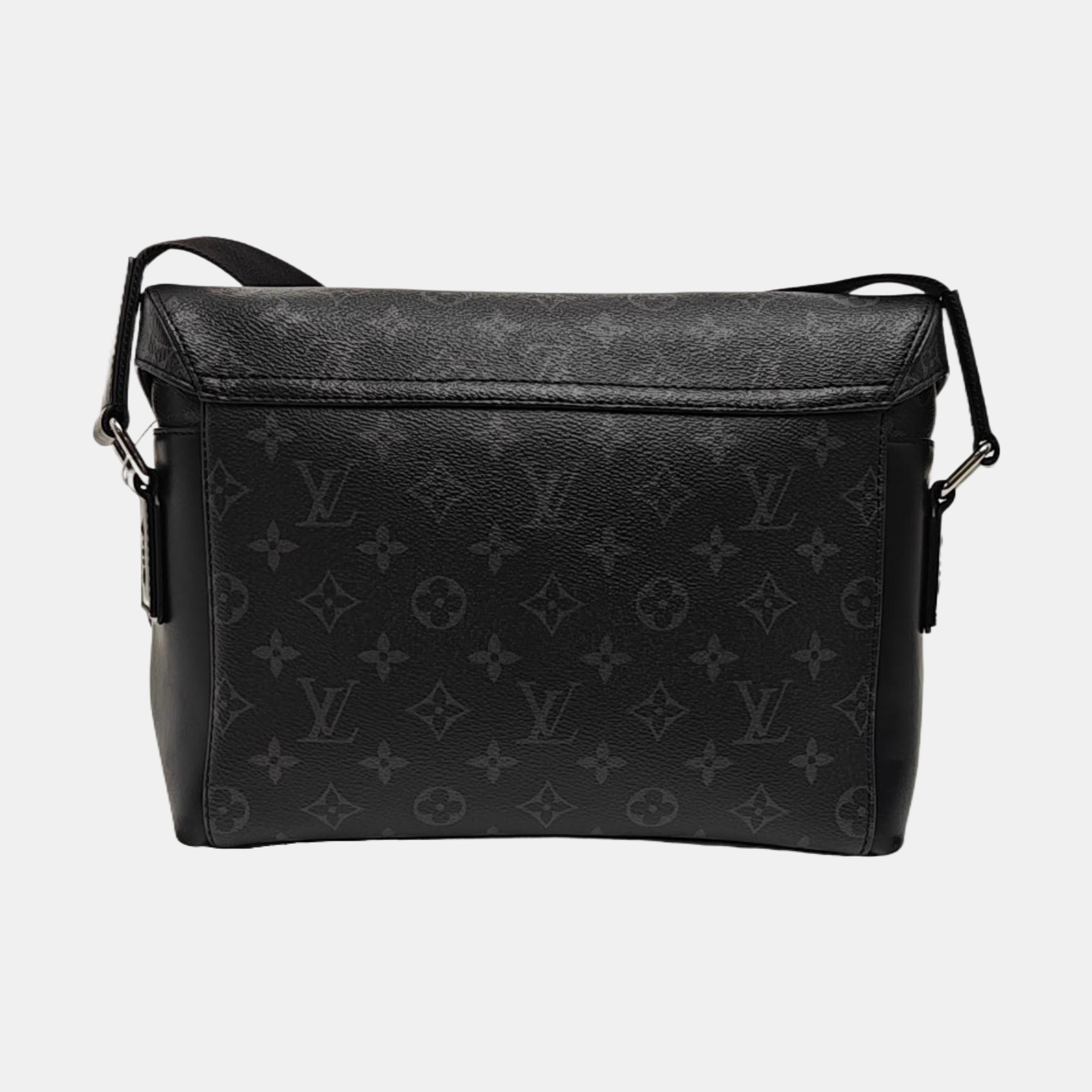 VOYAGER PM Monogram Coated Canvas Black