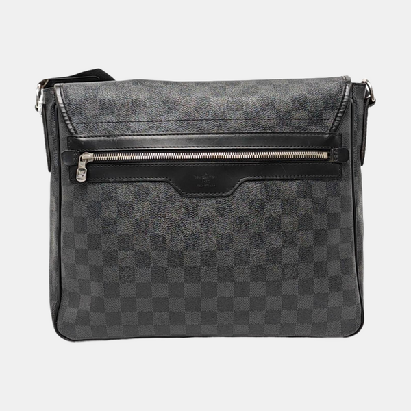 DANIEL Damier Graphite Coated Canvas Gray