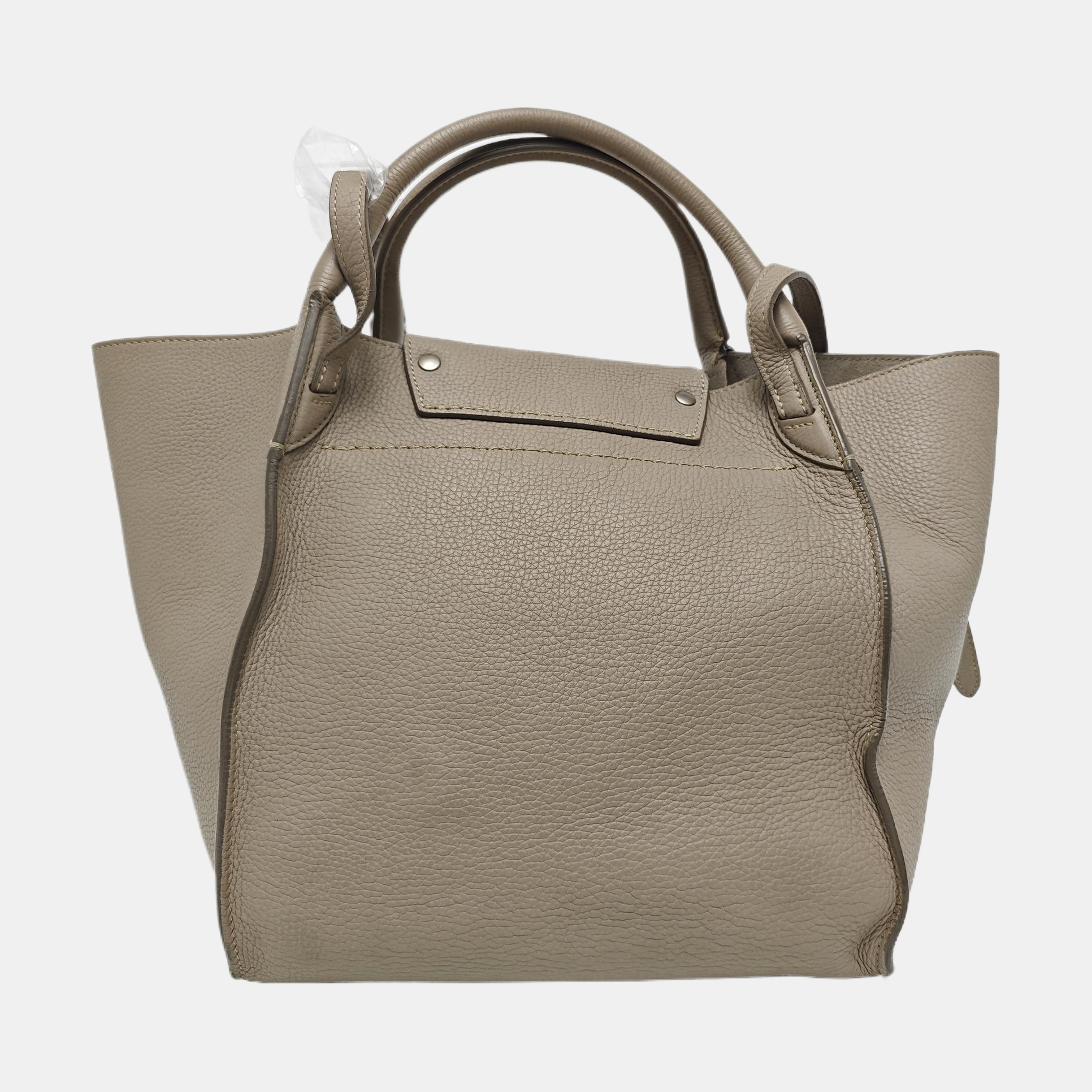 BIG BAG Small Calfskin Gray