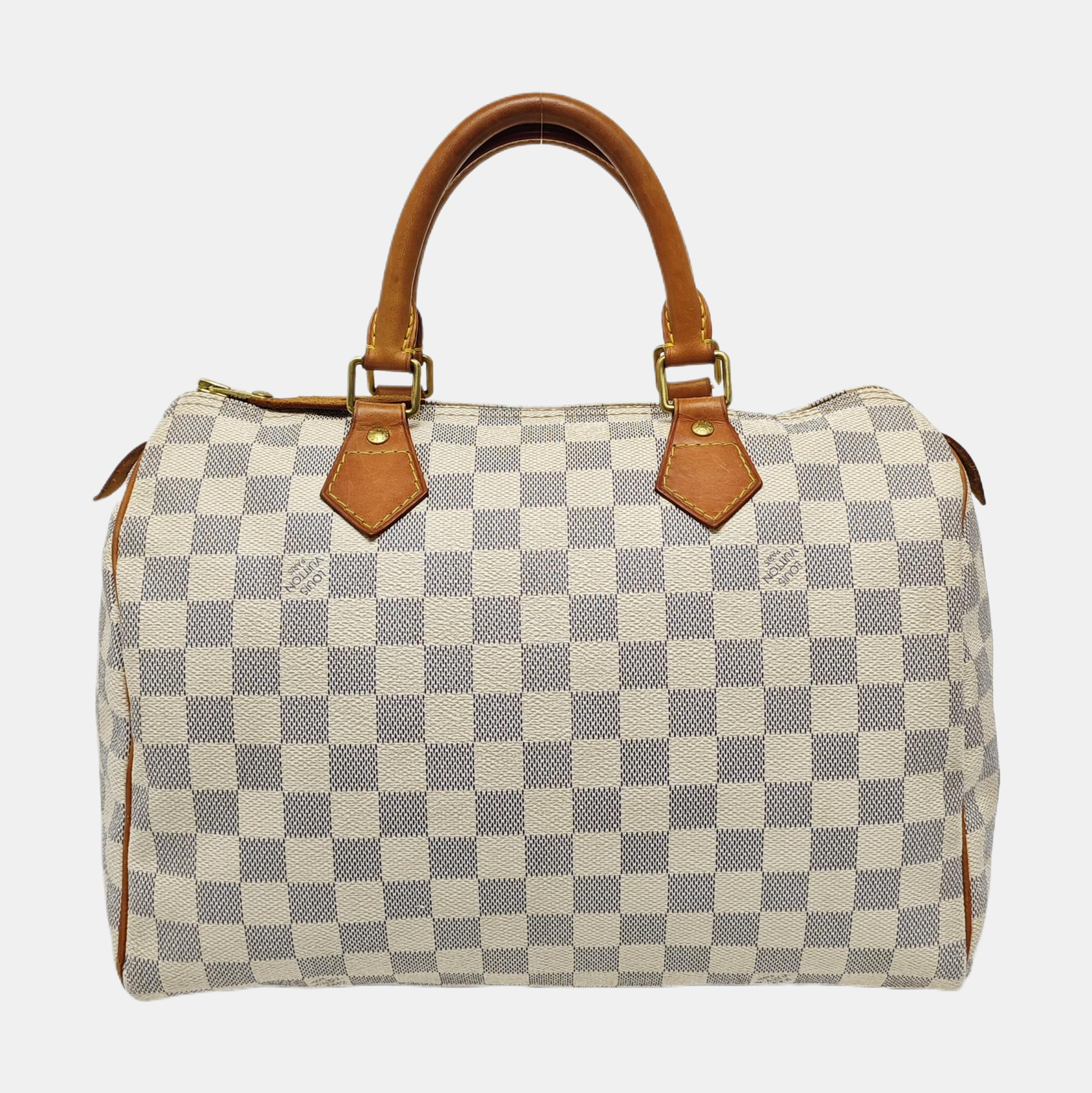 SPEEDY 30 Lona Damier Azur Revestida Blanca