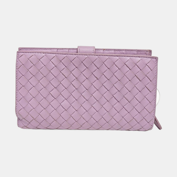 Calfskin Clutch Purple