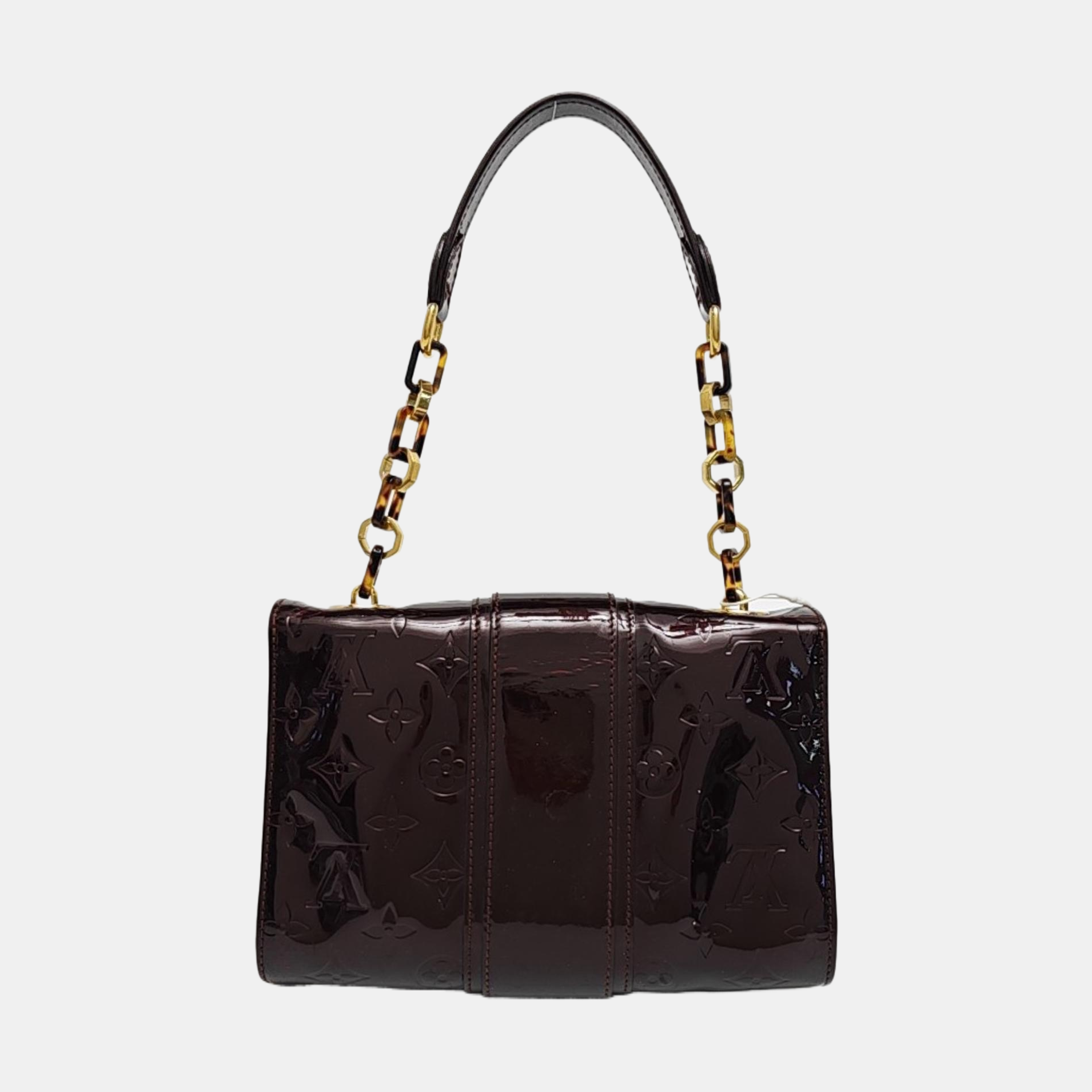 VERMONT Monogram Patent Leather Red