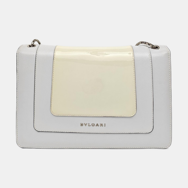 SERPENTI FOREVER Medium Calfskin White