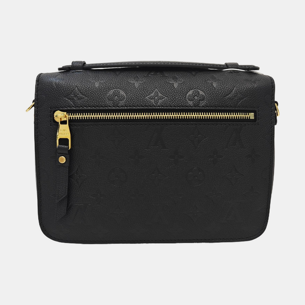 MÉTIS MM Monogram Calfskin Black