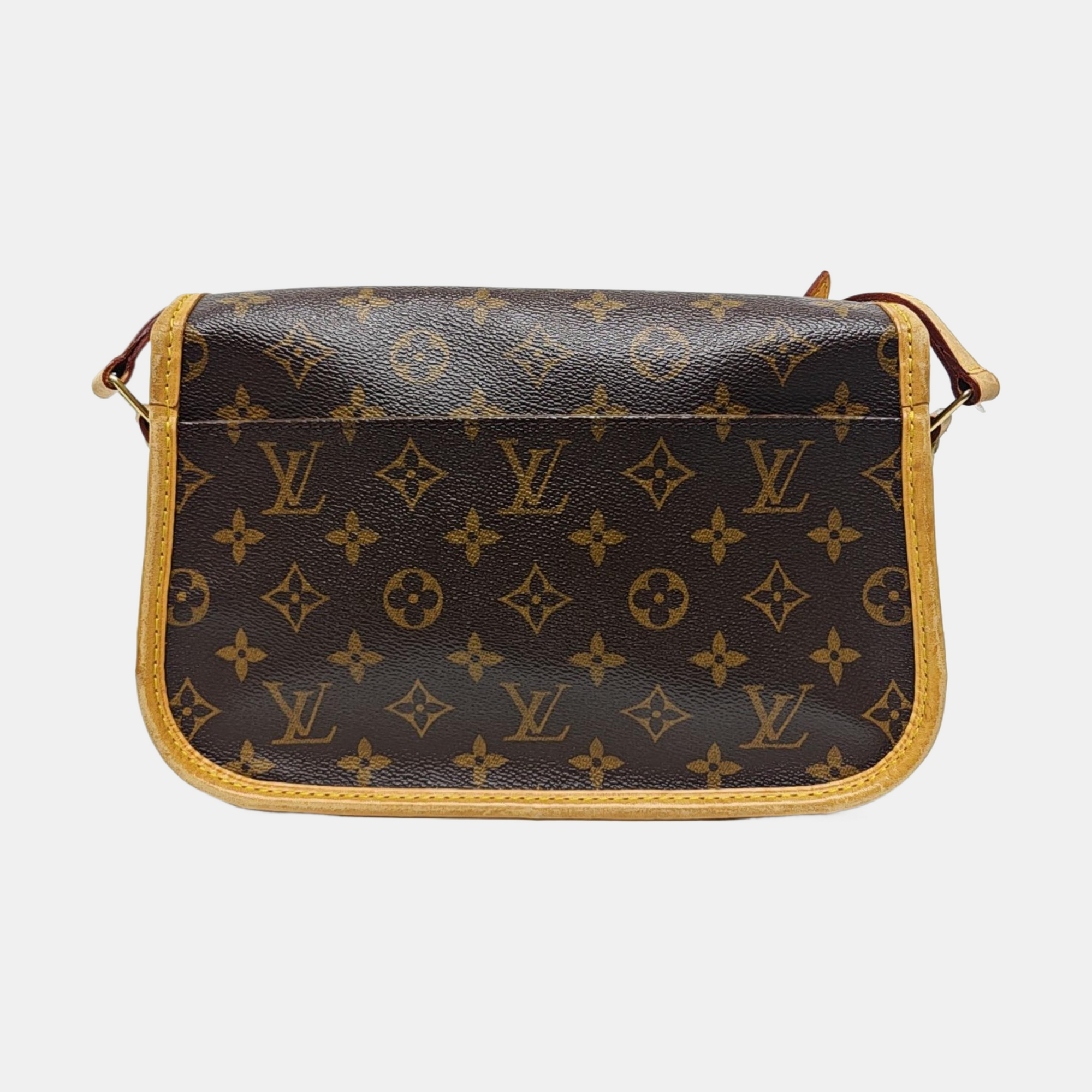 SAC GIBECIERE PM Monogram Coated Canvas Brown