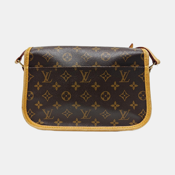 SAC GIBECIERE PM Monogram Coated Canvas Brown