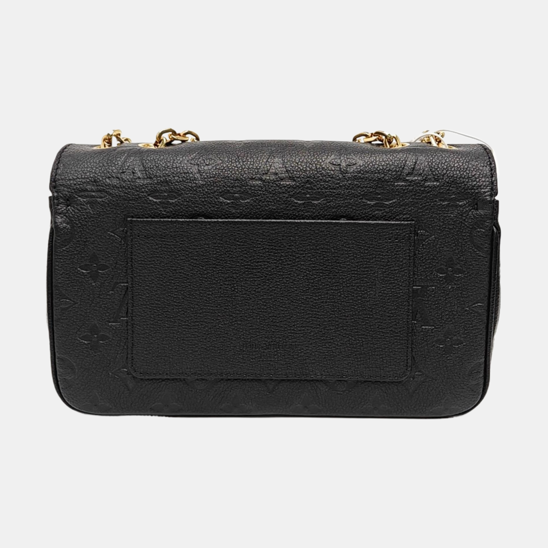 MARCEAU Monogram Calfskin Black