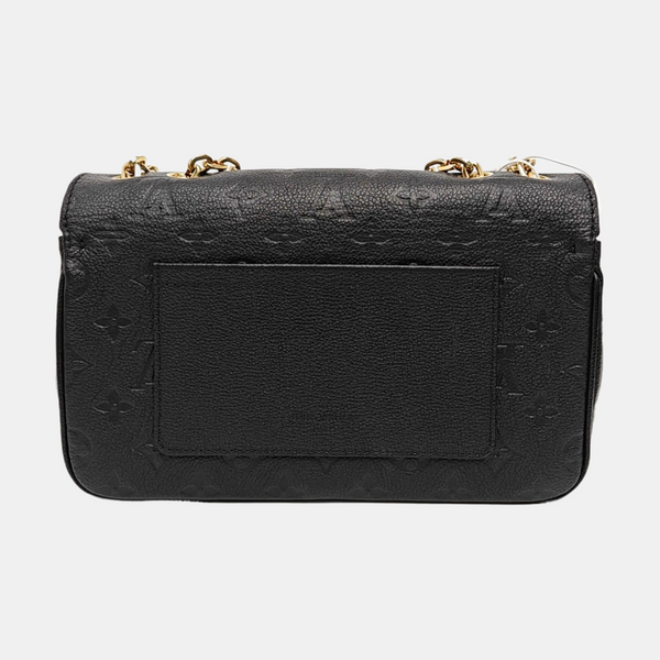 MARCEAU Monogram Calfskin Black