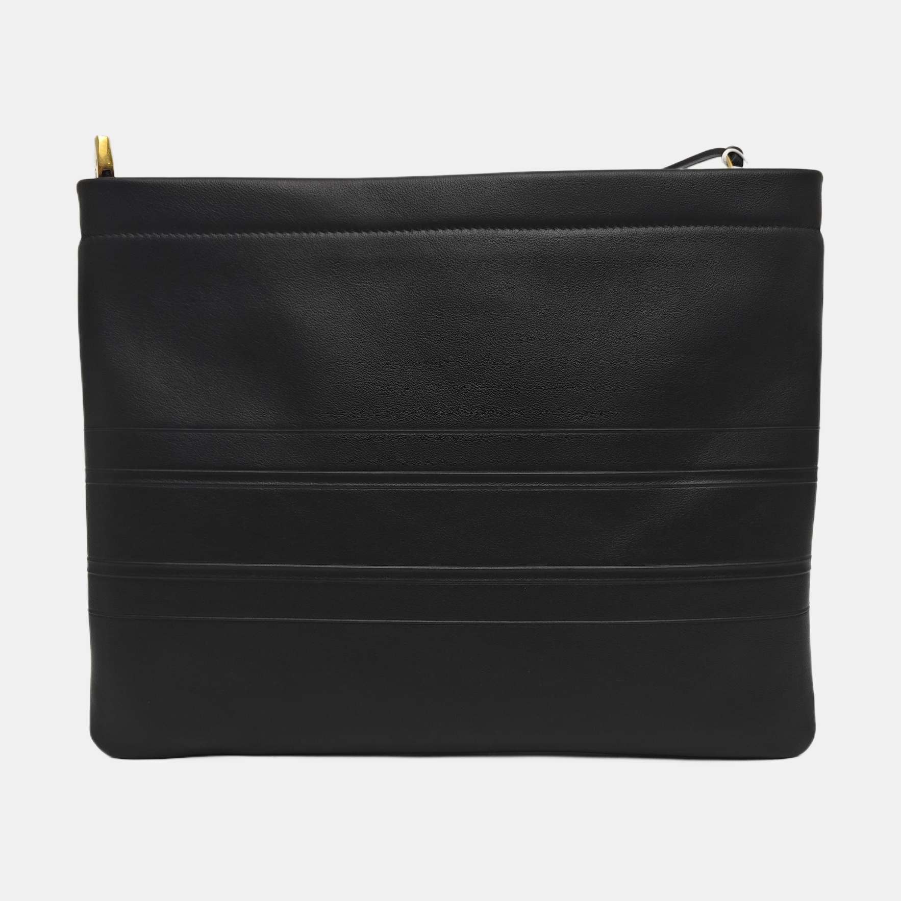 Calfskin Clutch Black