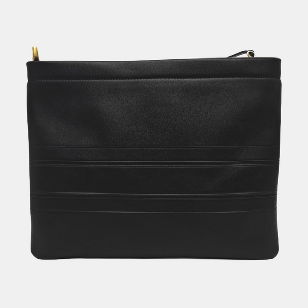 Calfskin Clutch Black