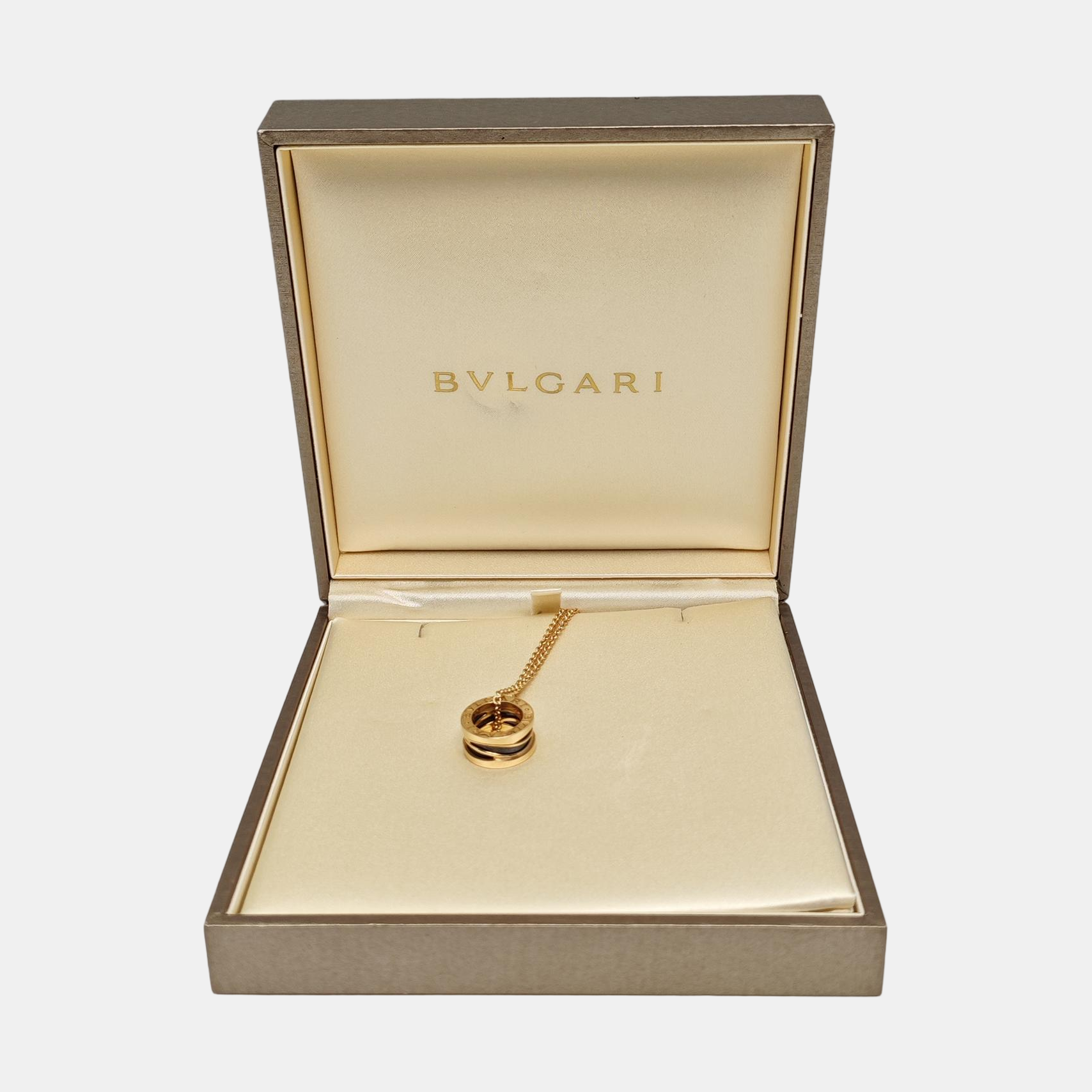 B.ZERO1 18k Rose Gold Necklace
