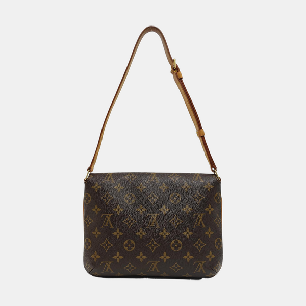 MUSETTE TANGO Monogram Coated Canvas Brown