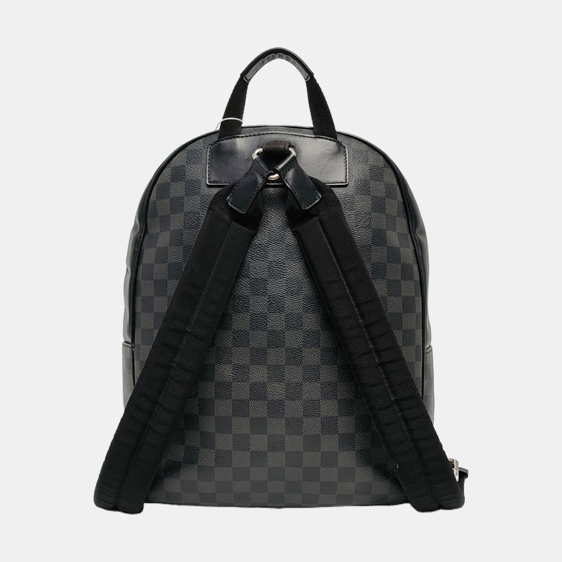 JOSH Damier Graphite Coated Canvas Gray