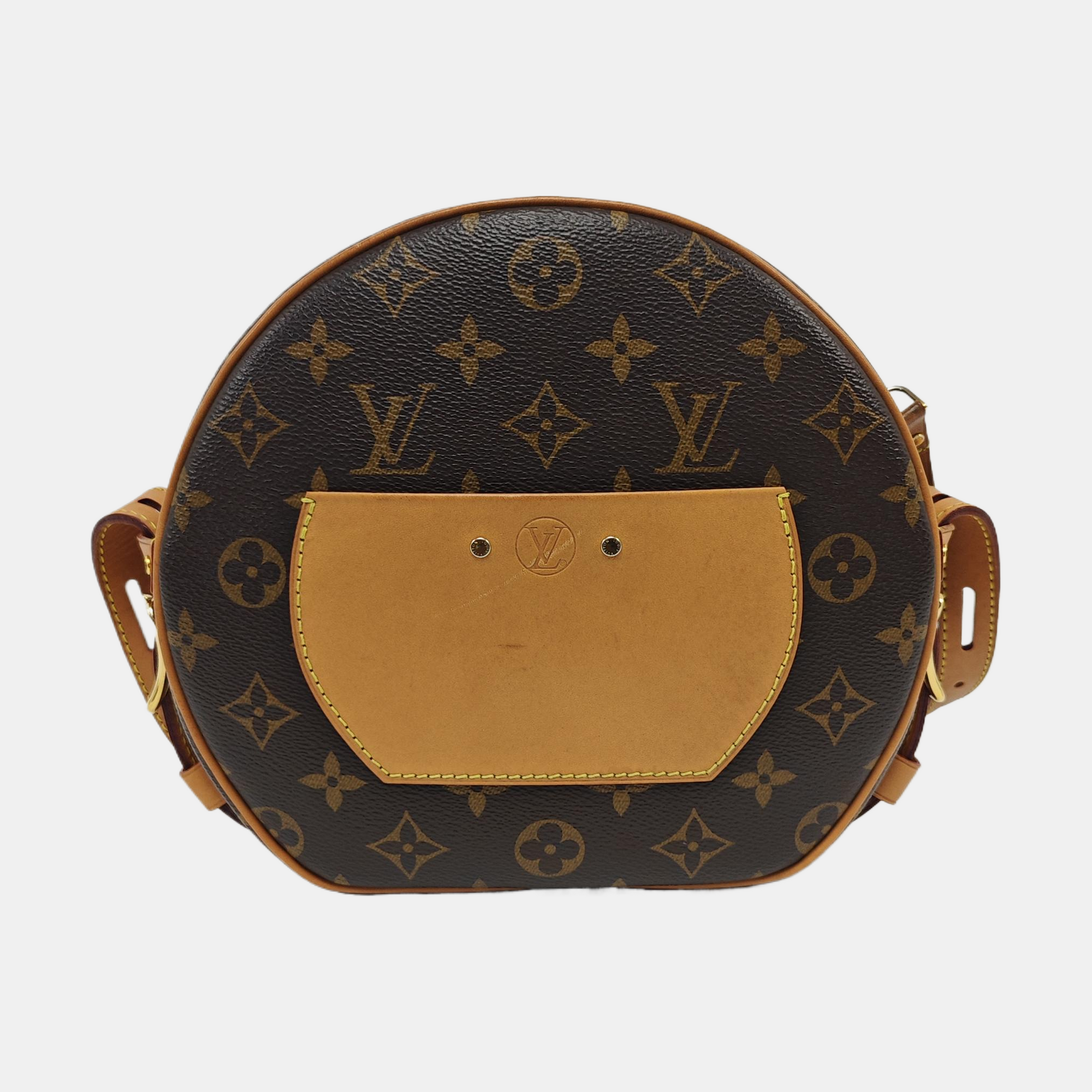 BOITE CHAPEAU MM Monogram Coated Canvas Brown