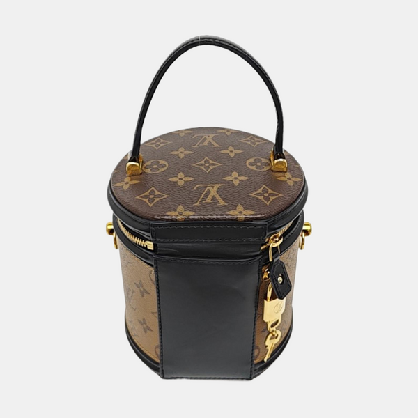 CANNES PM Monogram Coated Canvas Brown
